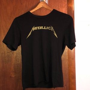 American Eagle Metallica Crop Top
